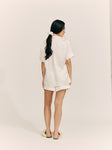 Satin Silk Set - curto (Off)