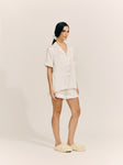 Satin Silk Set - curto (Off)